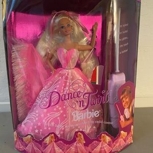 1994 Barbie dance and twirl remote control doll